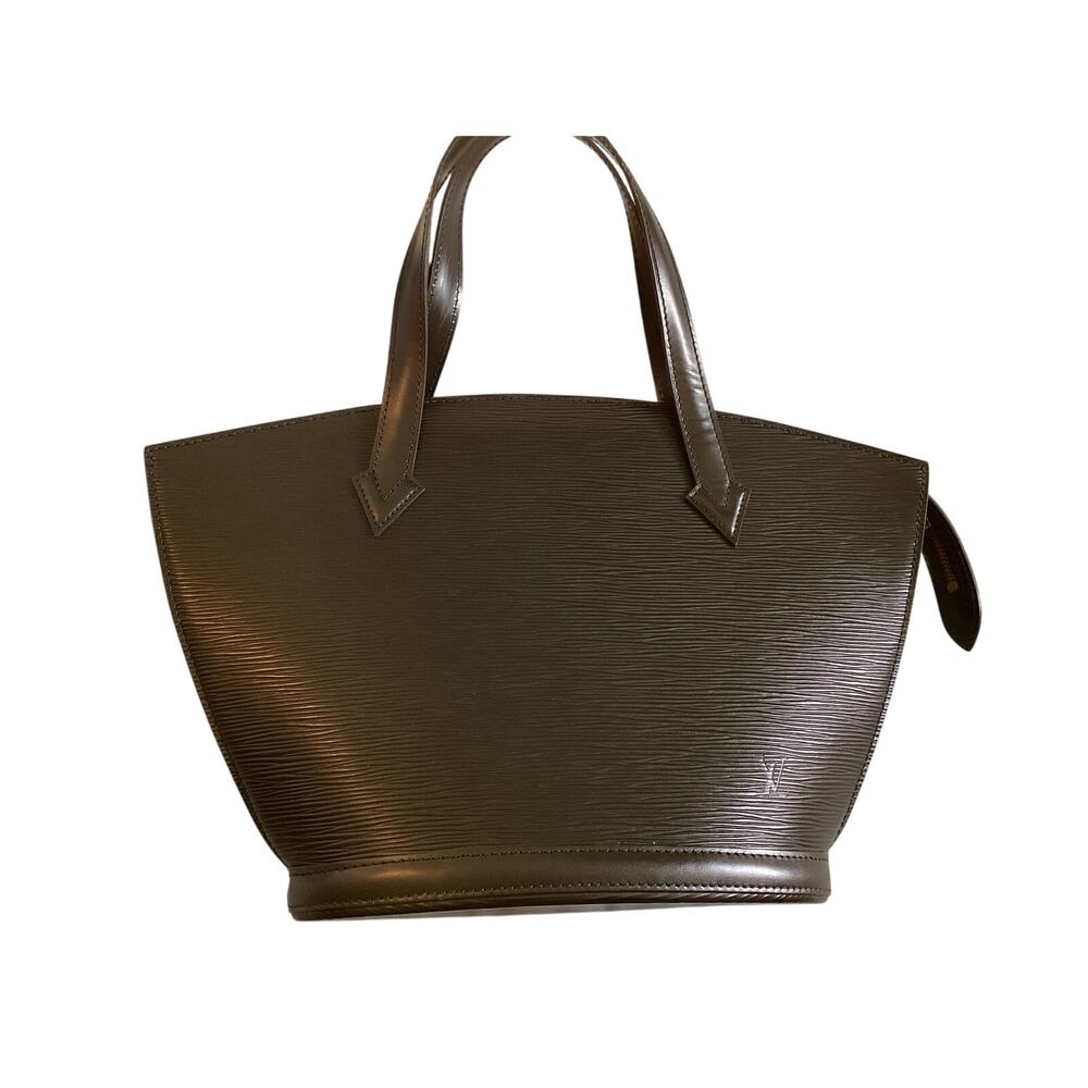 Louis Vuitton Saint Jacques black epi leather in excellent condition.